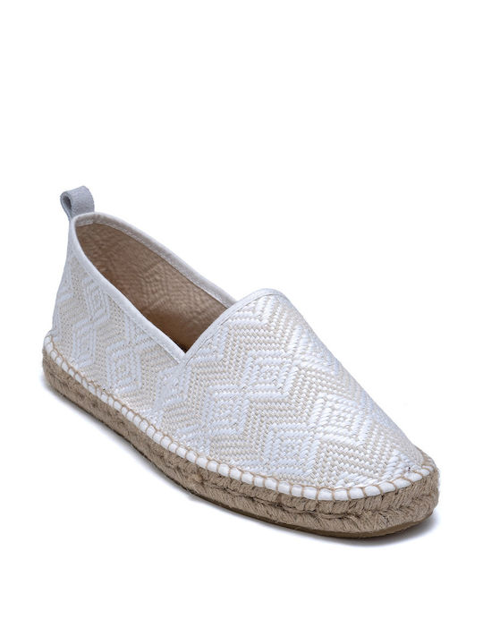 Perlamoda Material textil Espadrile pentru bărbați în Bej Culoare