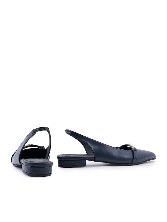 Damen Ballerinas in Blau Farbe