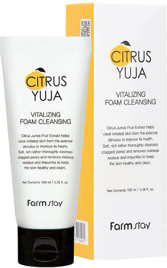 Farm Stay Citrus Yuja Schaumstoff Reinigung Gesicht 100ml
