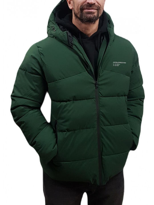 Winter Jacket Puffer Windproof Khaki