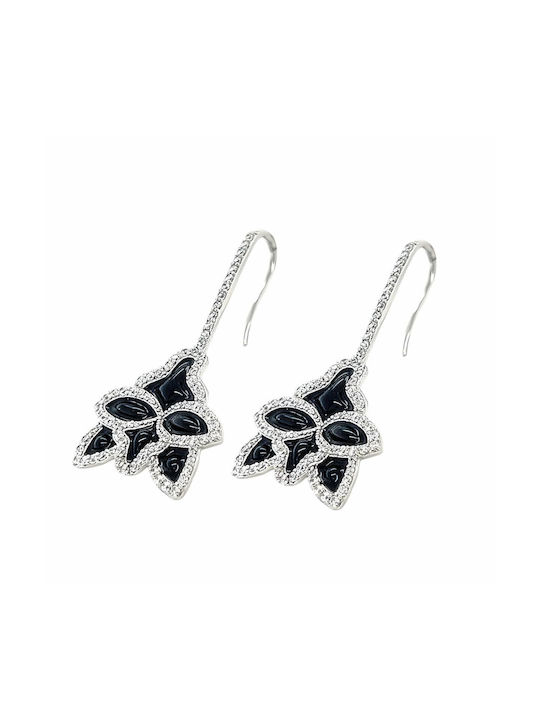 Xryseio Earrings made of Silver with Stones