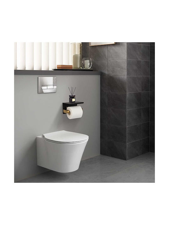 Paper Holder Metallic Black