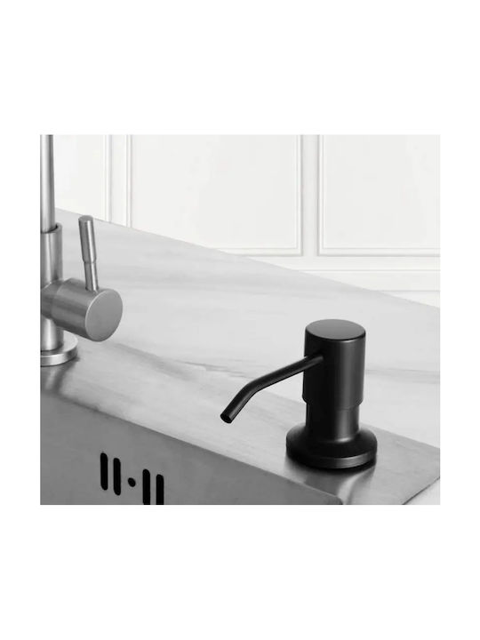 Εντοιχιζόμενο Dispenser Κουζίνας Πλαστικό Μαύρο 300ml