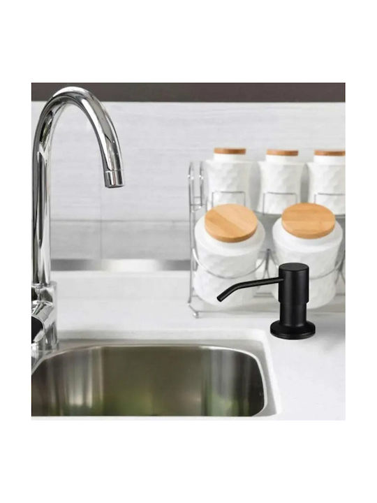 Εντοιχιζόμενο Dispenser Κουζίνας Πλαστικό Μαύρο 300ml