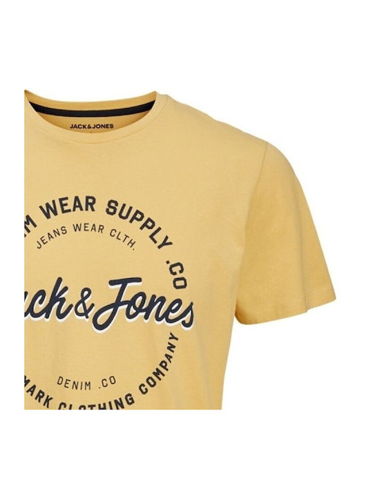 Jack & Jones Παιδικό T-shirt Κίτρινο