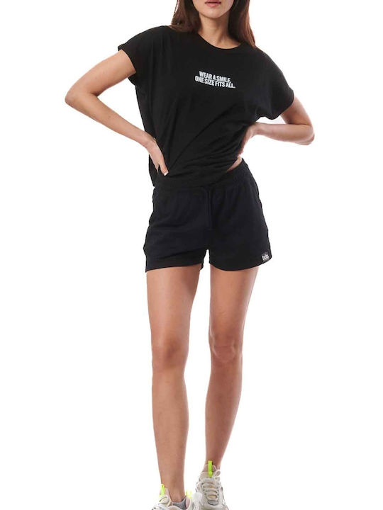 Body Action Femeie Sport Tricou Black