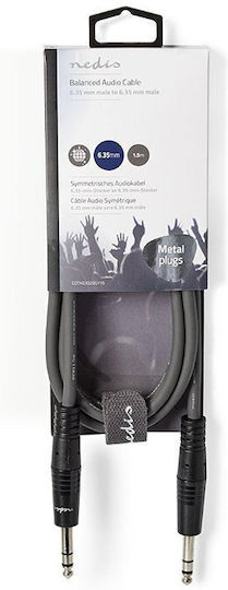 Nedis 3.5mm Jack Cable 3.5mm Male - 3.5mm Male Black 1.5m COTH23020GY15