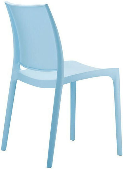 Outdoor Chair Polypropylene Maya Light Blue 22pcs 44x50x81cm