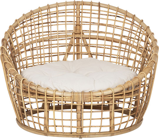 Sessel Ento Natural-White 106x94x82cm