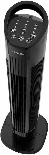 Sencor Ventilator Tip Turn 50W Cu Telecomandă Negru