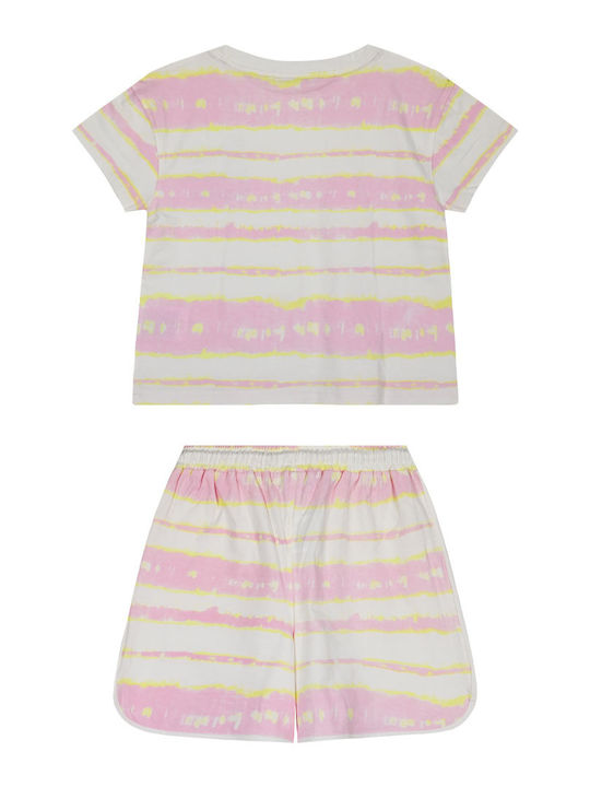 Energiers Kids Set with Shorts Summer 2pcs Rosehip