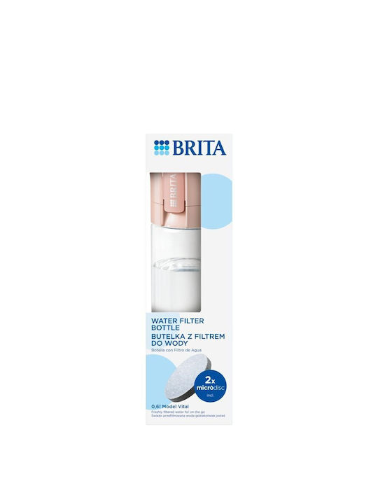 Brita Vital Sport Water Bottle with Filter 600ml Orange