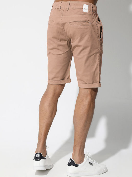 Tresor Men's Shorts Chino Dusty Pink