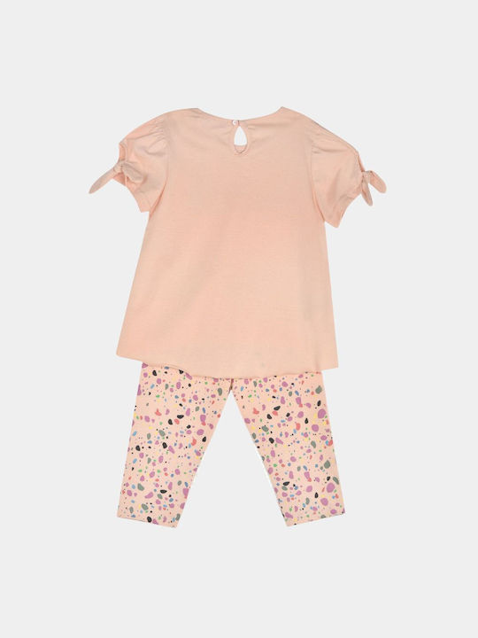 BodyTalk Kids Set with Leggings Summer 2pcs Pink