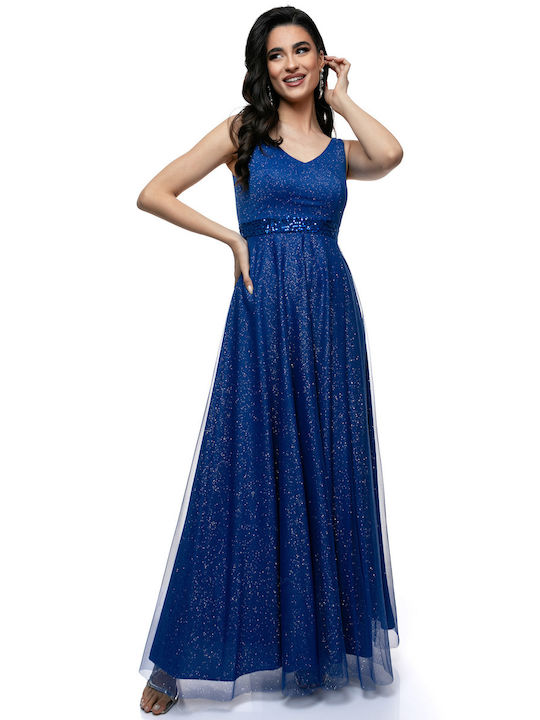 RichgirlBoudoir Maxi Abendkleid Blau