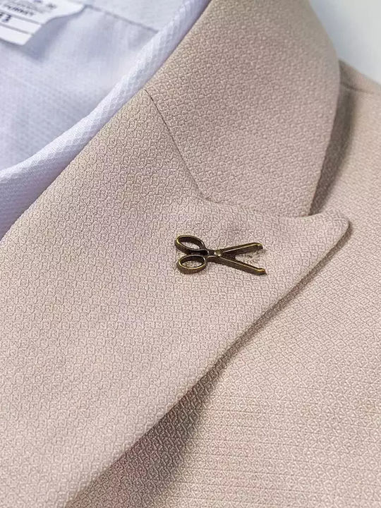 Παιδικό Κουστούμι Αγόρια Scissors Μπεζ 13-16