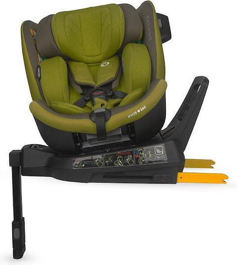 Coccolle Mago Baby Car Seat i-Size with Isofix Olive khaki 0-36 kg