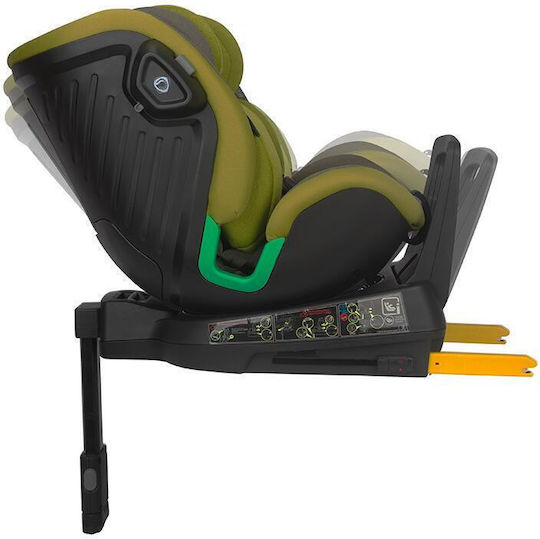 Coccolle Mago Baby Car Seat i-Size with Isofix Olive khaki 0-36 kg