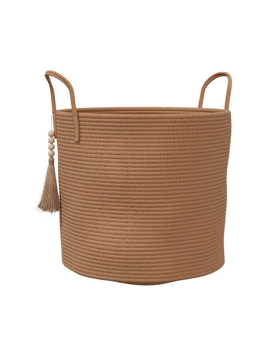 vidaXL Καλάθι Αποθήκευσης Υφασμάτινο Καφέ 40x40x35cm
