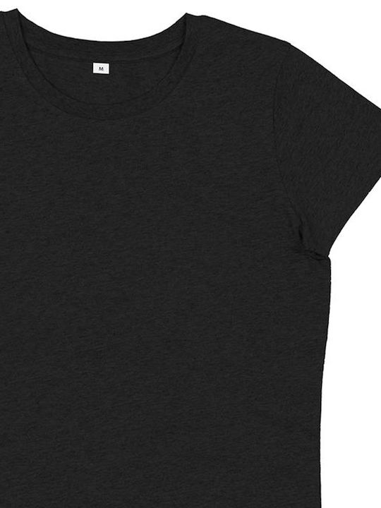 Mantis World M02 Women's Short Sleeve Promotional T-Shirt Charcoal Grey Melange