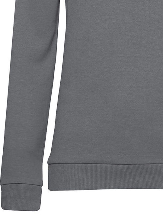 B&C Set In Werbe-Hoodie Elephant Grey