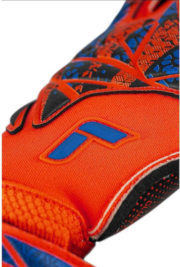 Reusch Attrakt Gold X Glueprint Голмански ръкавици за Възрастни Червени