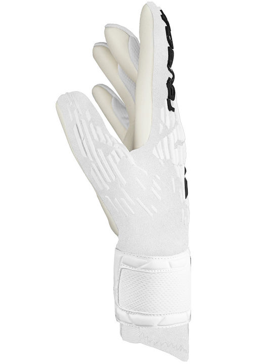 Reusch Attrakt Freegel Gold Adults Goalkeeper Gloves White