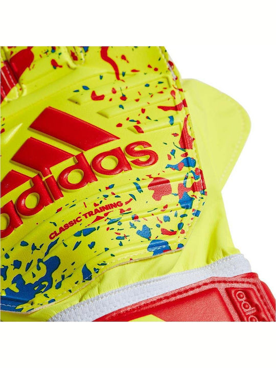 adidas Adults Goalkeeper Gloves Yellow
