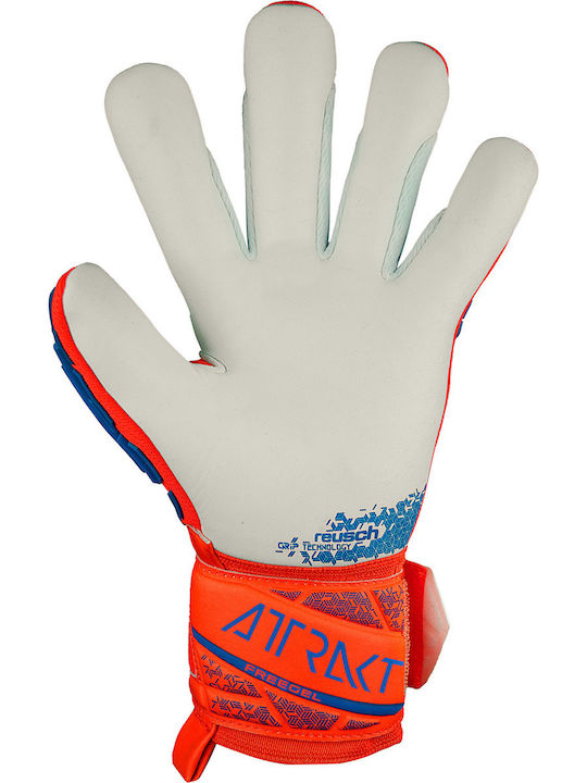 Reusch Attrakt Freegel Silver Γάντια Τερματοφύλακα Ενηλίκων Κόκκινα
