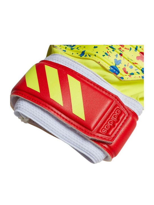 adidas Adults Goalkeeper Gloves Yellow