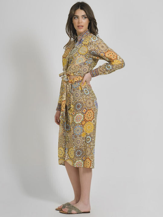Women's Linen Long Sleeve Shirt
