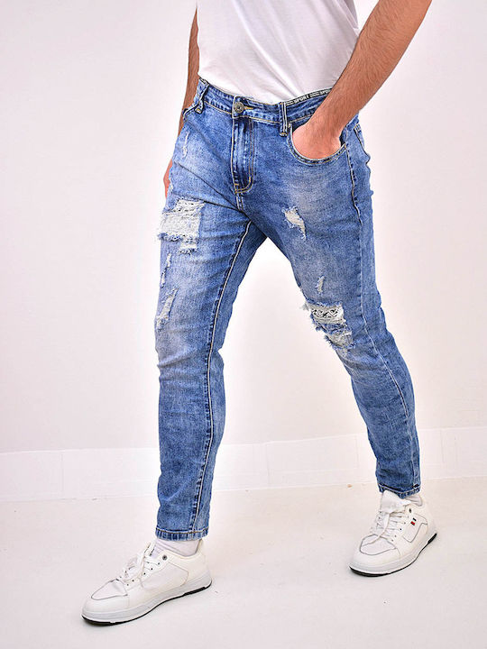 Beltipo Herren Jeanshose Hellblau