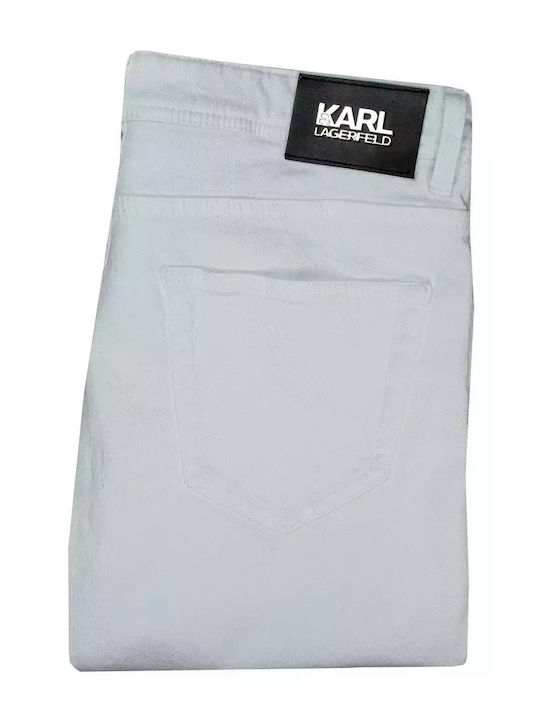 Herren Jeanshosen Elastisches Regular Fit Weiß