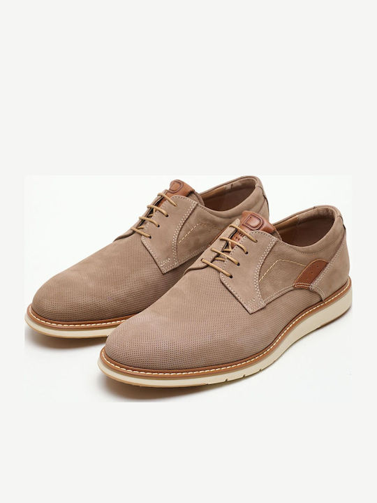 Men's Leather Casual Shoes Brown