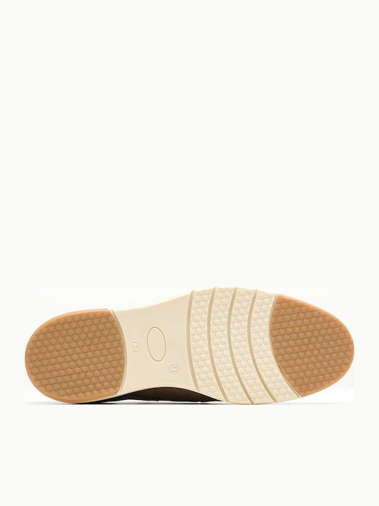 Men's Leather Casual Shoes Brown