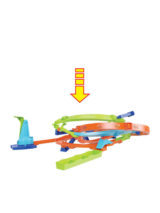 Action Loop Cyclone Challenge Track Hot Wheels