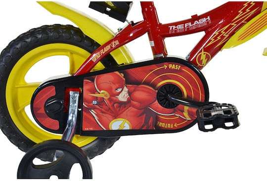 Dino Bikes Flash 12" Bicicletă pentru copii BMX Roșu
