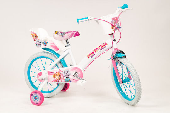 Toimsa Paw Patrol 16" Kids Bicycle City White