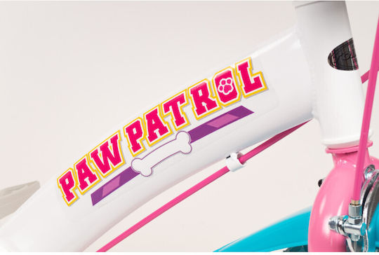 Toimsa Paw Patrol 14" Kinder Fahrrad Stadt Weiß