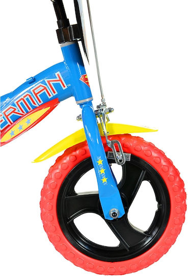 Dino Bikes Superman 12" Παιδικό Ποδήλατo BMX Μπλε