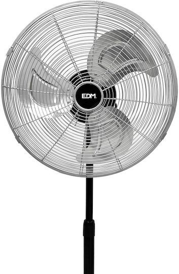 EDM Grupo Pedestal Fan 80W Fan Diameter 50cm Black