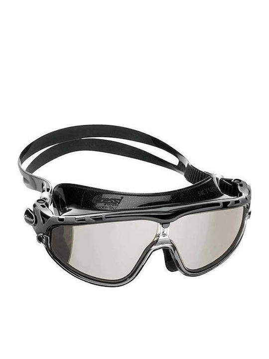 CressiSub Skylight Swimming Goggles Adults with Anti-fog Lenses Black