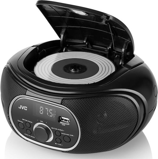 JVC Portable Audio System with Black Radio