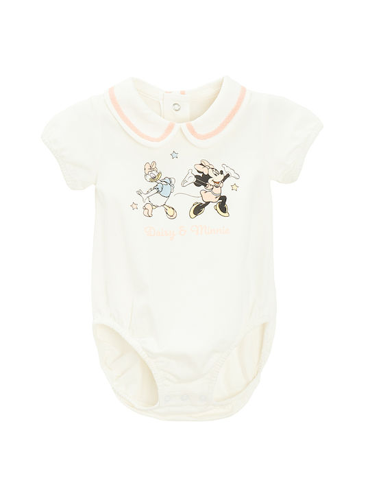 Cool Club Baby Bodysuit Set with Shorts White