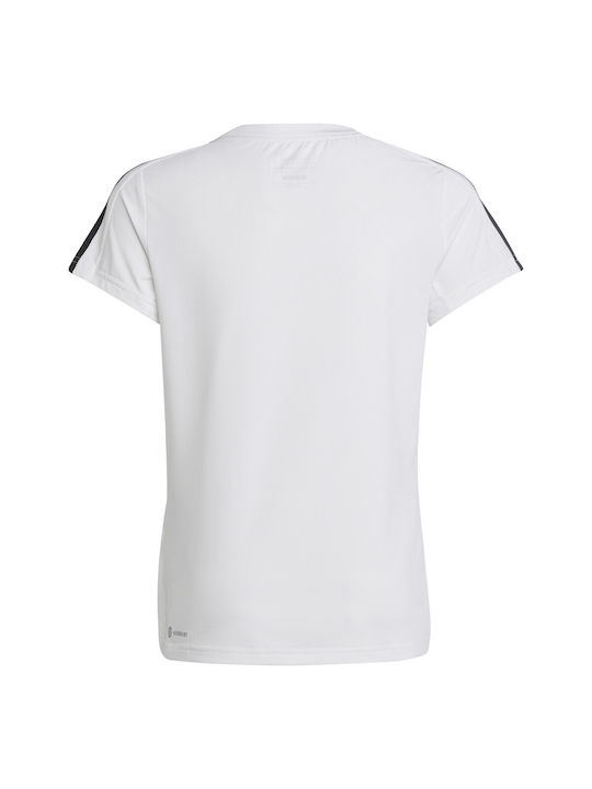 adidas Tricou pentru copii Alb Train Essentials AEROREADY 3-Stripes