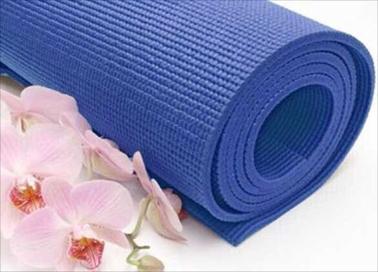 AMILA Στρώμα Γυμναστικής Yoga Μωβ (173x61x0.4cm)