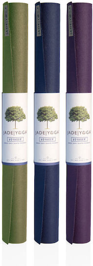 Jade Voyager Exercise Mat Green (173x61x0.16cm)