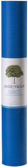 Jade Level One Yoga/Pilates Mat Blue (173x61x0.4cm)