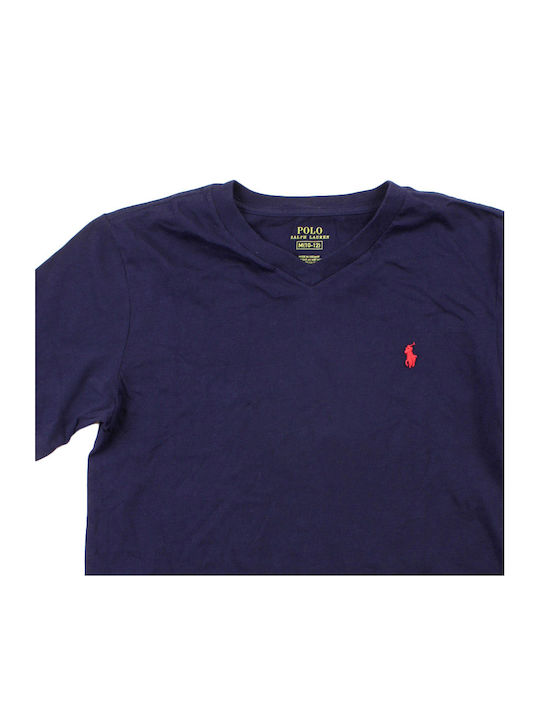 Ralph Lauren Παιδικό T-shirt Navy Μπλε