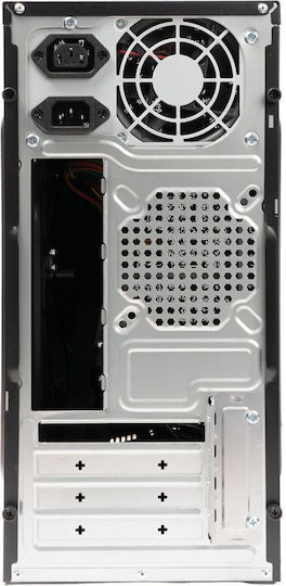 Spacer Moon Mini Tower Κουτί Υπολογιστή Μαύρο